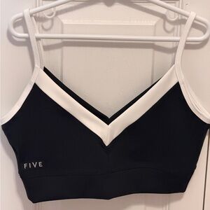NWOT - FIVE Dancewear- Daily Bra Women's Sz AXS Tuxedo